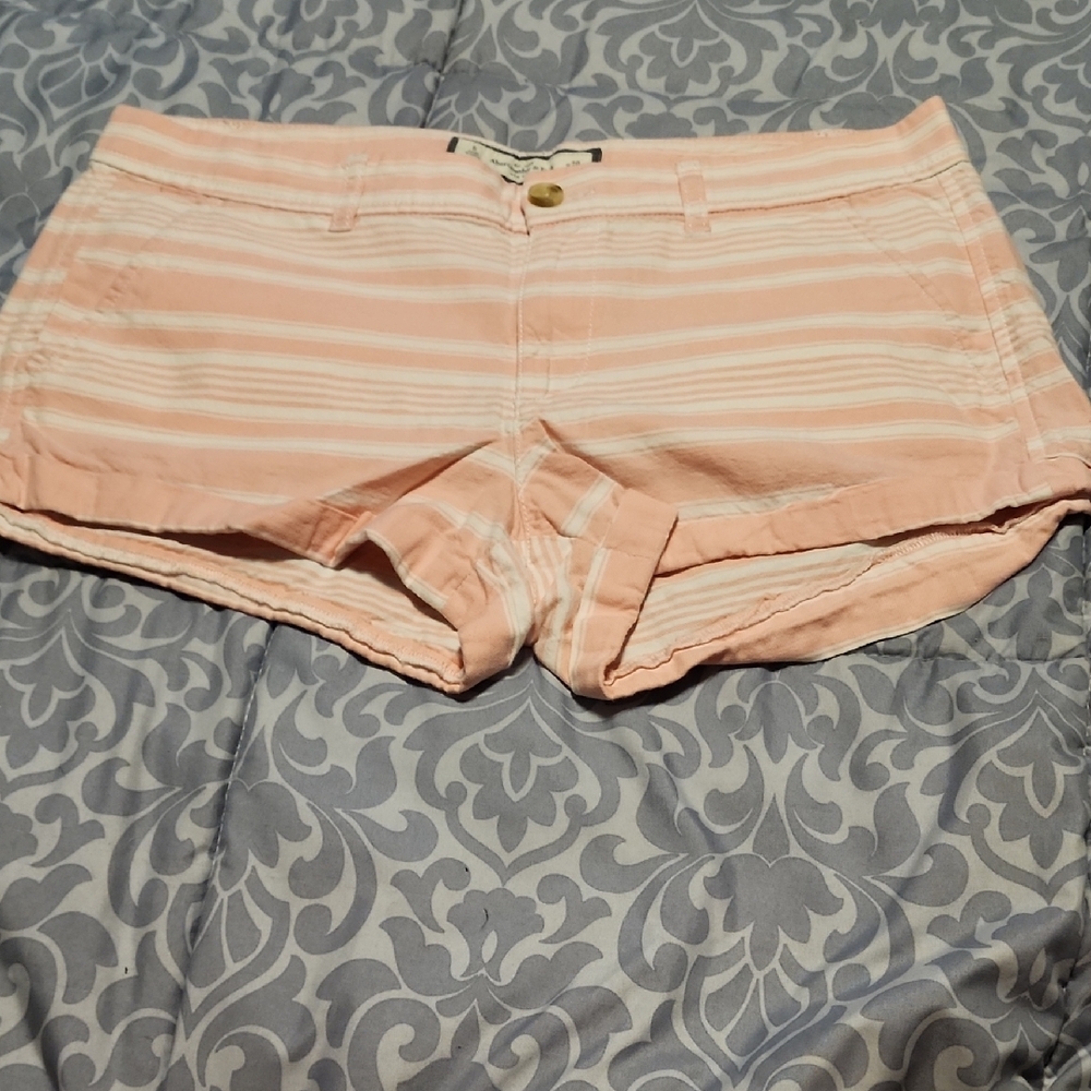 Striped Pink Women's Shorts